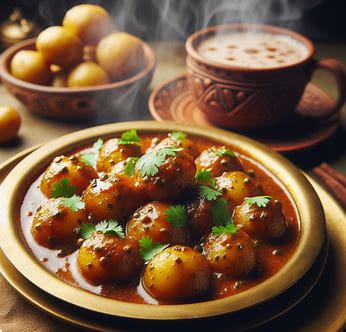 Savor Authentic Delight with Homemade Dum Aloo