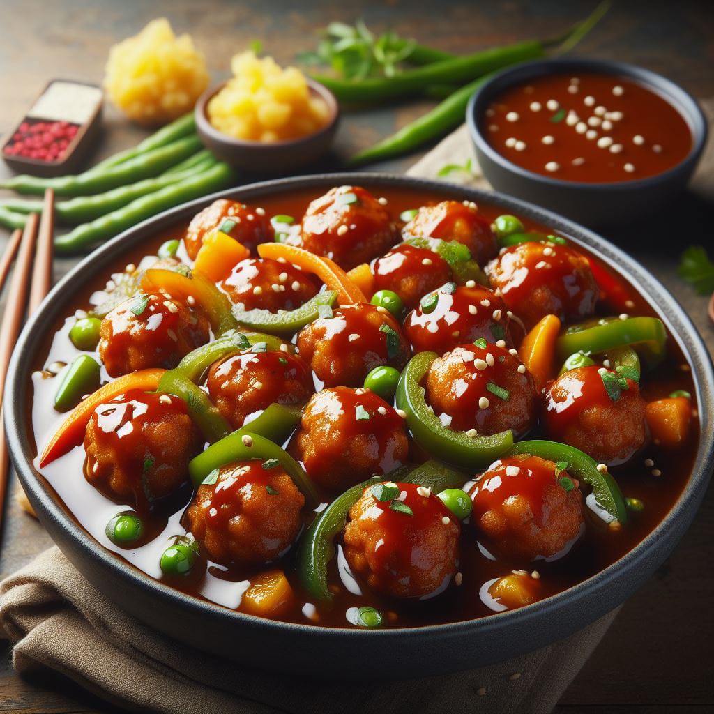 Experience Culinary Harmony with Vegetable Gravy Manchurian