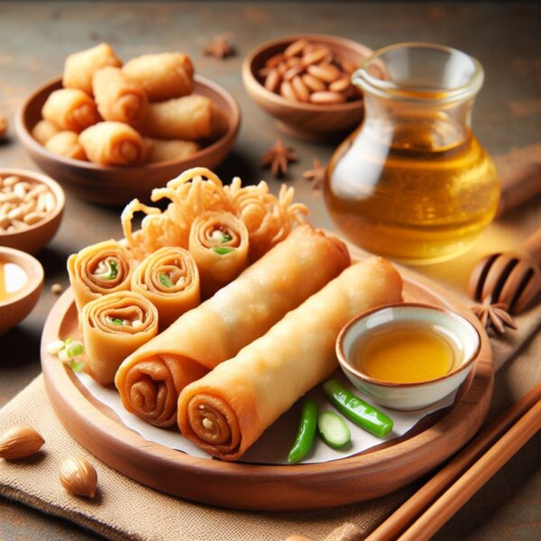 Crispy Vegetable Spring Rolls: A Flavorful Fusion of Freshness and Crunch