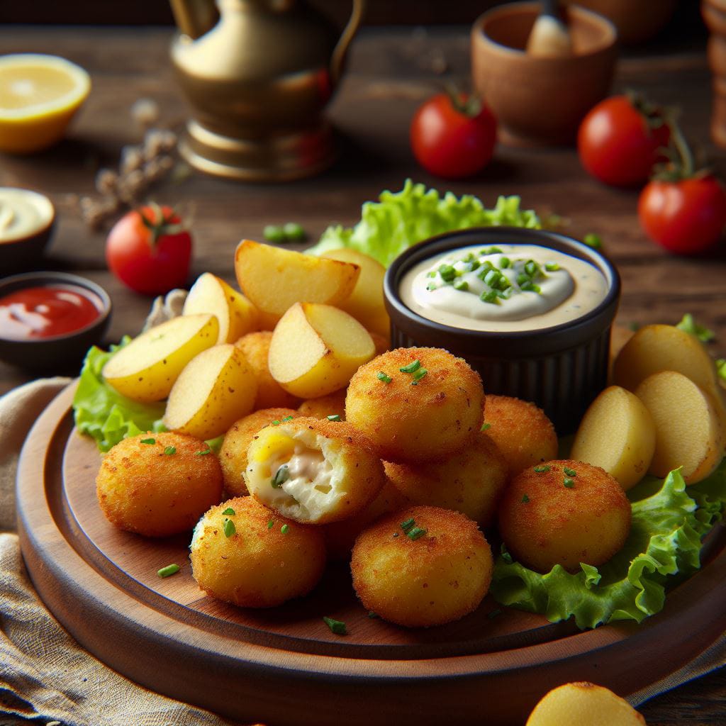 Cheesy Potato Garlic Shots: Crispy Delights That Fry Up Fun!