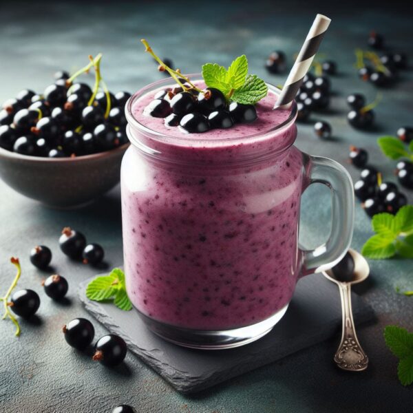 Black Currant Shake – Bursting with Berry Bliss