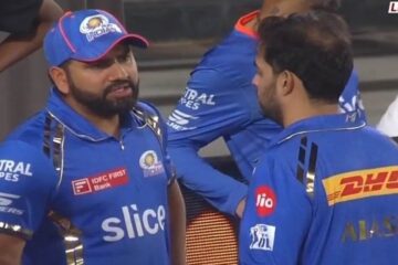 Rohit Sharma and Akash Ambani's serious conversation in the MI dugout following their second loss under Hardik Pandya