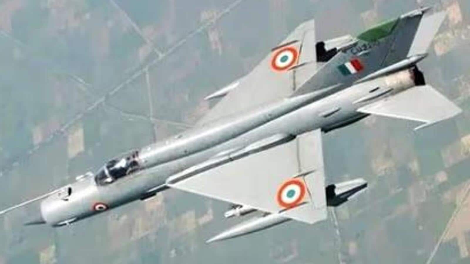 MiG-21s Participate in Final Drill at Gagan Shakti 2024
